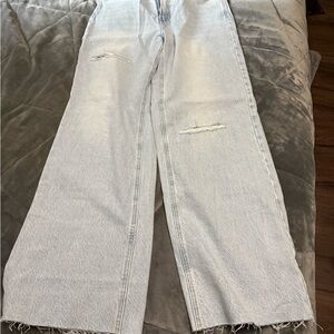 PacSun Light Gray Flare Women's Jeans